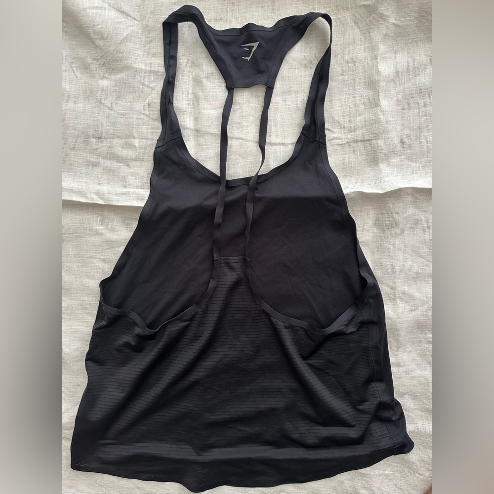 Gymshark Sleeveless Black Workout Tank